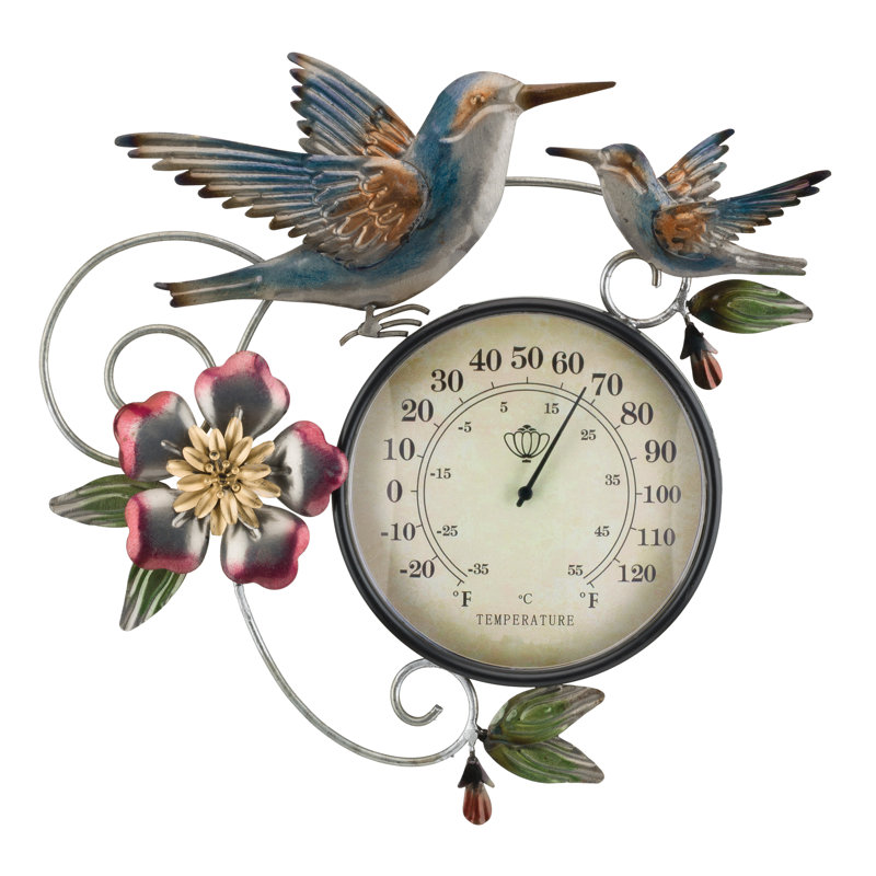 Beachcrest Home Lillianna Hummingbird Thermometer & Reviews Wayfair